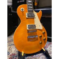 Guitarra Tagima Les Paul Tlp Flamed Transparent Amber -usada, usado comprar usado  Brasil 