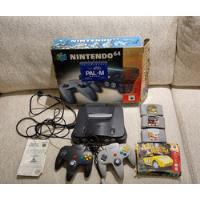Console Nintendo 64 - 2 Controles - 4 Jogos Mario, Star Wars, Starfox64, Beetle comprar usado  Brasil 