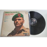 Lp Ssgt Barry Sadler - Ballads Of The Green Berets Importado comprar usado  Brasil 