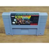 Donkey Kong Country 2 Diddy's Kong Quest Snes (relabel) Orig comprar usado  Brasil 