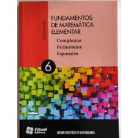 Fundamentos Da Matemática Elementar Vol.6 Gelson Iezzi comprar usado  Brasil 