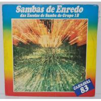 Lp Sambas De Enredo Das Escolas De Samba - Grupo 1b 1983 comprar usado  Brasil 