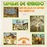 Disco Vinil Lp Sambas Enredo Grupo 1a Carnaval 1982 comprar usado  Brasil 